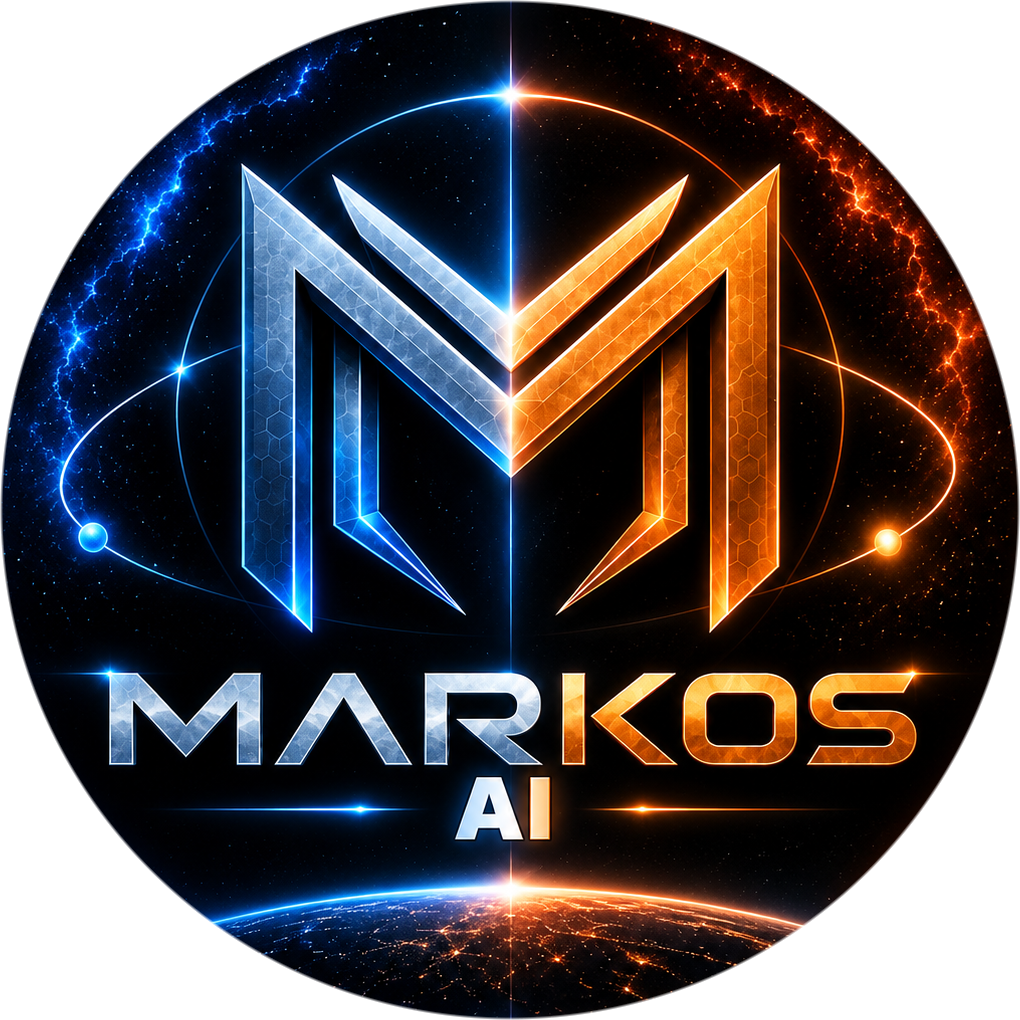 Логотип MARKOS AI